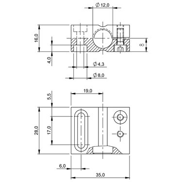 BES 12,0-KB-4-F BALLUFF  - Codice di ordinazione: BAM00CF