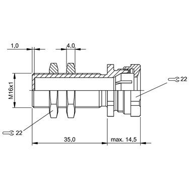 BES 12,0-KH-3X BALLUFF  - Part Number: BAM00E3