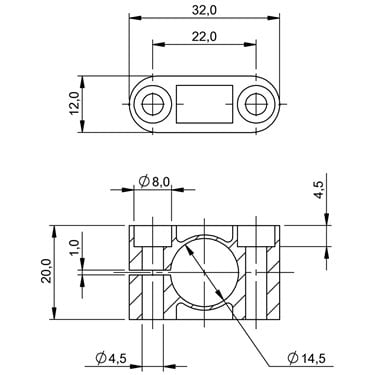 BES 14,5-BS-1 BALLUFF  - Part Number: BAM00EM