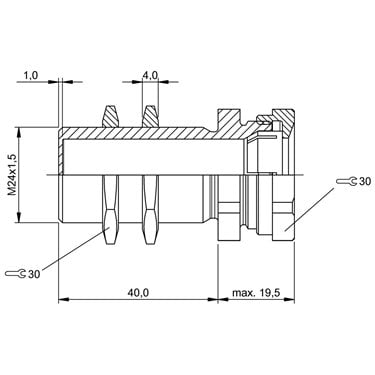 BES 18,0-KH-3L BALLUFF  - Part Number: BAM00FY