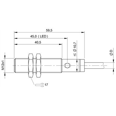 BES 515-325-BO-C-PU-05 BALLUFF  - Codice di ordinazione: BES02EJ