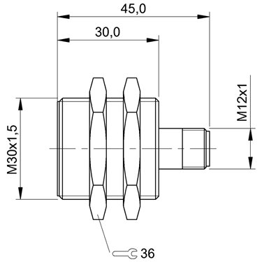 BES 515-327-E5-T-S4 BALLUFF  - Codice di ordinazione: BES02F0