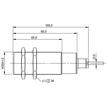 BES 515-327-SA22-D-TF-05 BALLUFF  - Codice di ordinazione: BES04AU