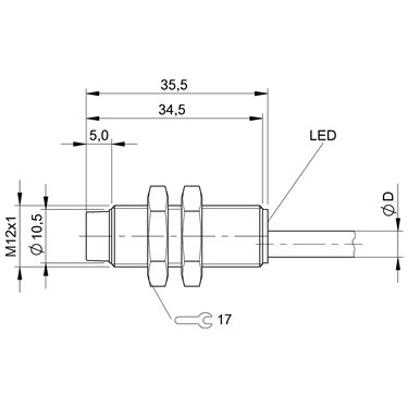 BES 515-356-E4-Y-03 BALLUFF  - Codice di ordinazione: BES02F9