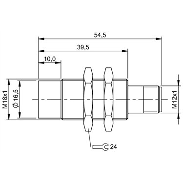 BES 515-360-E5-T-S4 BALLUFF  - Codice di ordinazione: BES02FK