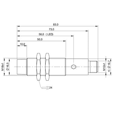 BES 515-360-S4-C BALLUFF  - Codice di ordinazione: BES02FL