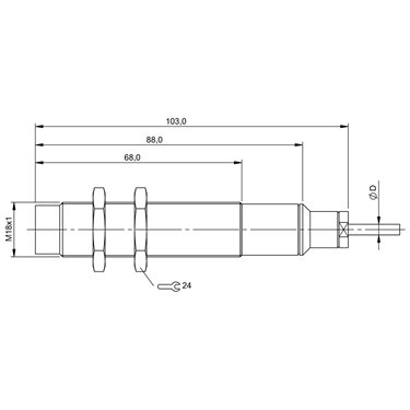 BES 515-360-SA13-D-TF-05 BALLUFF  - Codice di ordinazione: BES04C7
