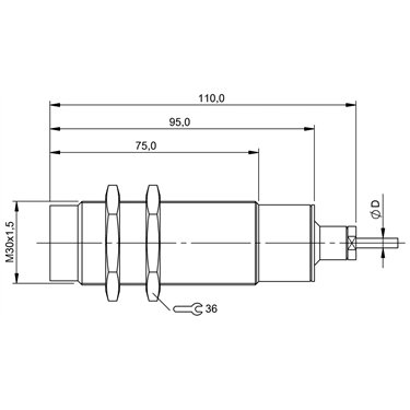 BES 515-362-SA4-D-TF-05 BALLUFF  - Codice di ordinazione: BES04C8