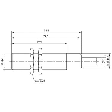 BES 516-105-SA1-05 BALLUFF  - Codice di ordinazione: BES02H4