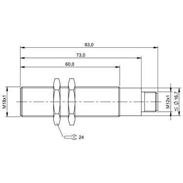 BES 516-105-SA5 BALLUFF  - Codice di ordinazione: BES02H6