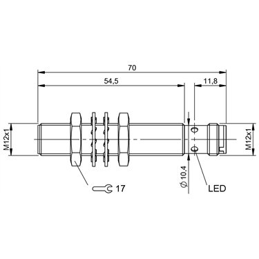 BES 516-118-S4-C BALLUFF  - Codice di ordinazione: BES016E