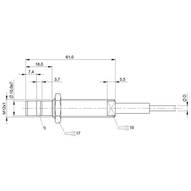BES 516-300-S135-D-PU-05 BALLUFF  - Codice di ordinazione: BHS001F