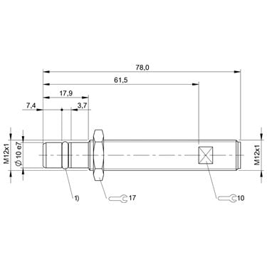 BES 516-300-S135-NEX-S4-D BALLUFF  - Codice di ordinazione: BHS001K