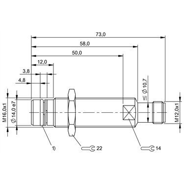 BES 516-300-S152-S4-D BALLUFF  - Codice di ordinazione: BHS001W