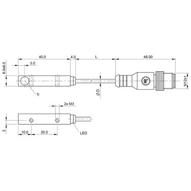 BES 516-300-S166-00,3-S4 BALLUFF  - Codice di ordinazione: BES017N