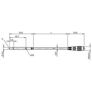 BES 516-3048-G-E4-C-S26-00,3 BALLUFF  - Codice di ordinazione: BES00MH