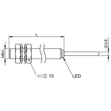 BES 516-324-E3-C-PU-03 BALLUFF  - Codice di ordinazione: BES00MP