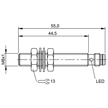BES 516-324-S49-C BALLUFF  - Codice di ordinazione: BES01AW