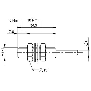 BES 516-324-SA17-05 BALLUFF  - Codice di ordinazione: BES034K
