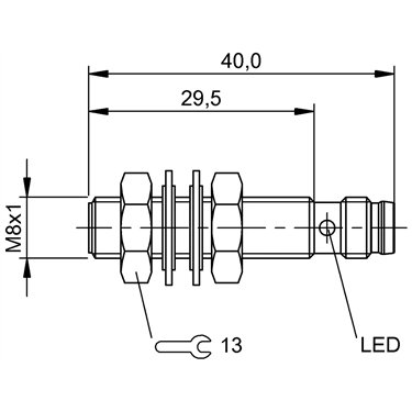 BES 516-324-SA44-C-02 BALLUFF  - Codice di ordinazione: BES034P