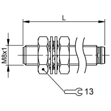 BES 516-324-SA57-E5-D-S49 BALLUFF  - Codice di ordinazione: BES0357