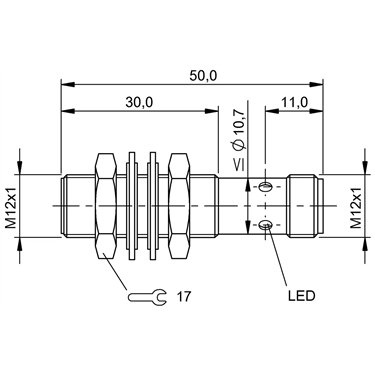 BES 516-325-E5-Y-S4 BALLUFF  - Codice di ordinazione: BES030K