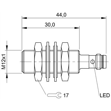 BES 516-325-E5-Y-S49 BALLUFF  - Codice di ordinazione: BES030W