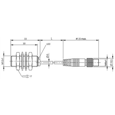 BES 516-325-G-E4-C-S49-00,5 BALLUFF  - Codice di ordinazione: BES04ZE