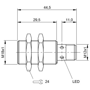 BES 516-326-G-E5-Y-S4 BALLUFF  - Codice di ordinazione: BES030L