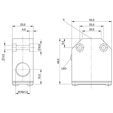 BES 516-346-H2-Y BALLUFF  - Codice di ordinazione: BES01FC