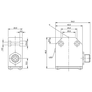 BES 516-346-H2-Y-S4 BALLUFF  - Codice di ordinazione: BES01FE