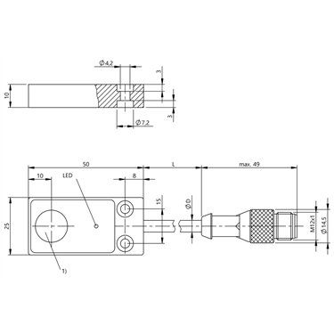 BES 516-347-MO-C-S4-00,2 BALLUFF  - Codice di ordinazione: BES01FN