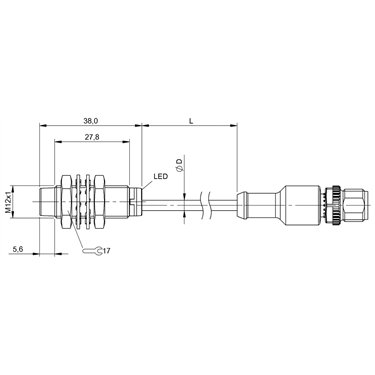 BES 516-356-E4-C-S4-00,3 BALLUFF  - Codice di ordinazione: BES00UT