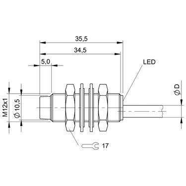 BES 516-357-E4-Y-03 BALLUFF  - Codice di ordinazione: BES030Y