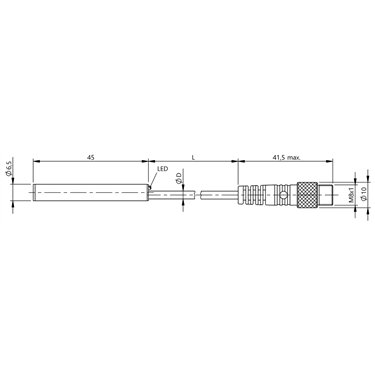 BES 516-371-EO-C-S49-00,5 BALLUFF  - Codice di ordinazione: BES01KF
