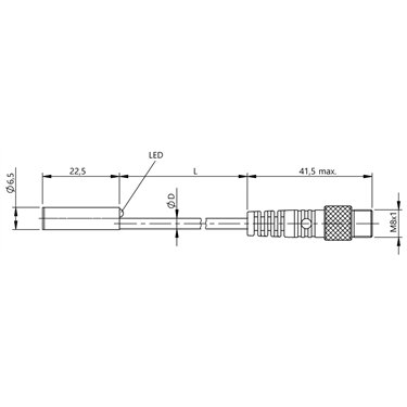 BES 516-371-SA10-S49-00,3 BALLUFF  - Codice di ordinazione: BES01KT