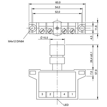 BES 517-142-Y-RK BALLUFF  - Codice di ordinazione: BES02MN
