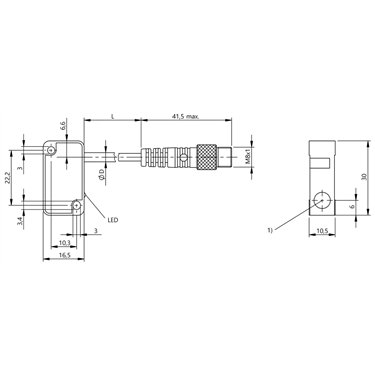 BES 517-351-NO-C-S49-00,2 BALLUFF  - Codice di ordinazione: BES01MT