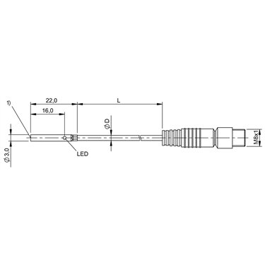 BES G03EC-POC10B-EP00,3-GS49 BALLUFF  - Codice di ordinazione: BES040A