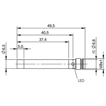 BES G06EF-PSC40F-S49G BALLUFF  - Codice di ordinazione: BES01NP