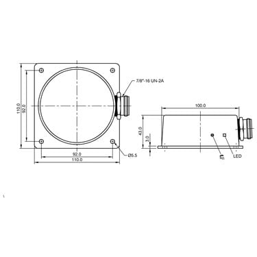 BES IKN-S5-070-W-4-S BALLUFF  - Codice di ordinazione: BES02T0