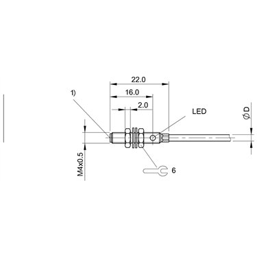 BES M04EC-POC10B-EP05 BALLUFF  - Codice di ordinazione: BES040M