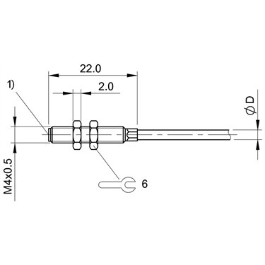 BES M04EC-PSD06B-BP02 BALLUFF  - Codice di ordinazione: BES01P0