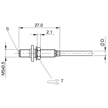 BES M05ED-PSC08B-BP02-R50 BALLUFF  - Codice di ordinazione: BES03NZ