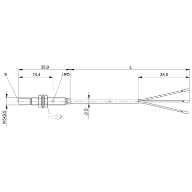 BES M05ED-PSC50F-EP02 BALLUFF  - Codice di ordinazione: BES013E