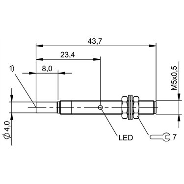 BES M05ED-PSC50F-S26G BALLUFF  - Codice di ordinazione: BES013H