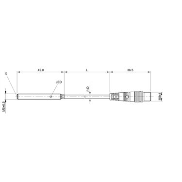 BES M05EG-PSC08B-BP00,2-GS49 BALLUFF  - Codice di ordinazione: BES03JM