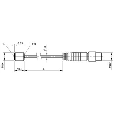 BES M08EA-PSC20B-EP00,3-GS49 BALLUFF  - Codice di ordinazione: BES0276