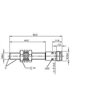 BES M08EH1-PSC20B-S04G-S BALLUFF  - Codice di ordinazione: BES02N5