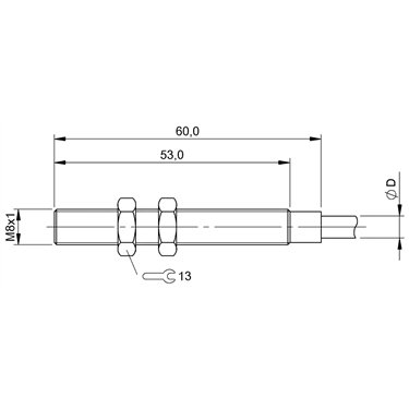 BES M08EM-PSD20B-ET05-T BALLUFF  - Codice di ordinazione: BES05FN